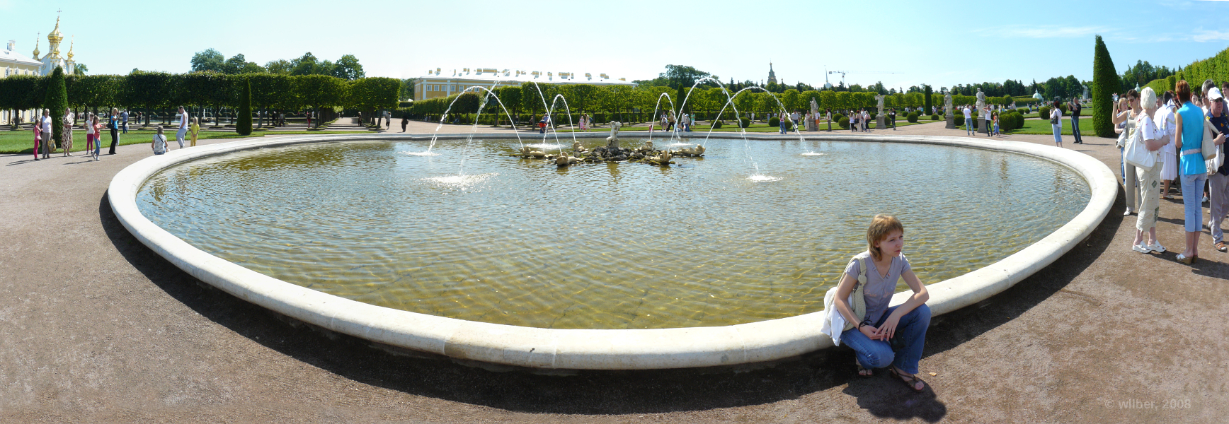 Петергоф, Верхний парк